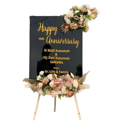 Papan Bunga Akrilik Pajagan